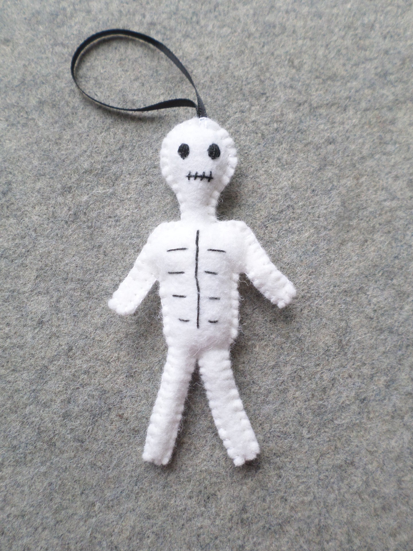Skeleton Halloween Felt Holiday Ornament DIY Kit  ***COMING SOON***
