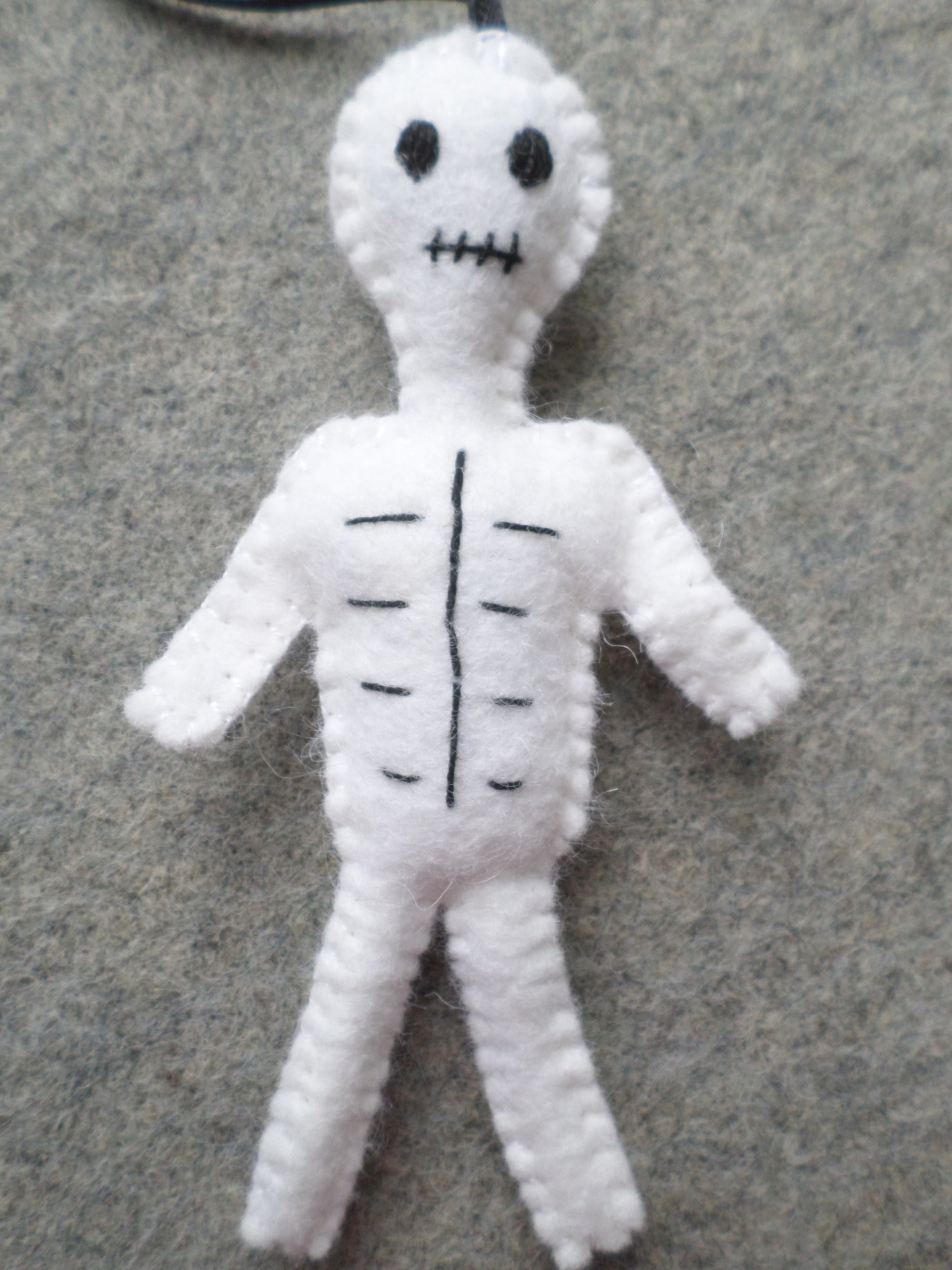 Skeleton Halloween Felt Holiday Ornament DIY Kit  ***COMING SOON***