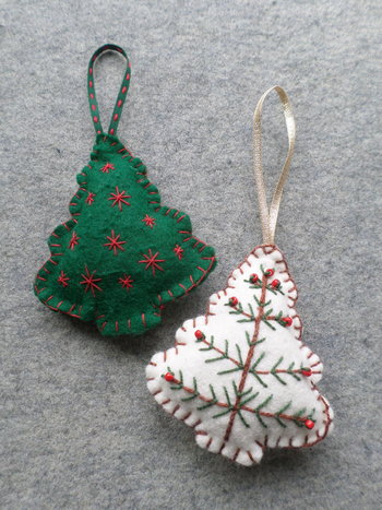 Tree Felt Holiday Ornament DIY Kit 