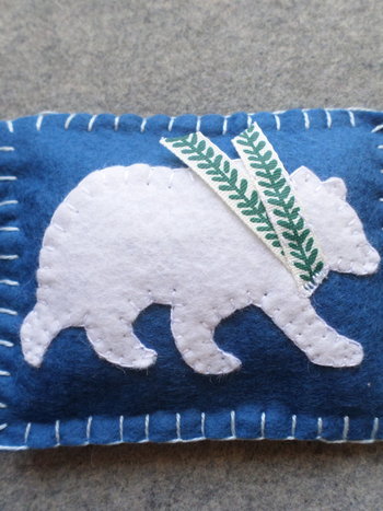 Polar Bear Balsam Sachet DIY Kit