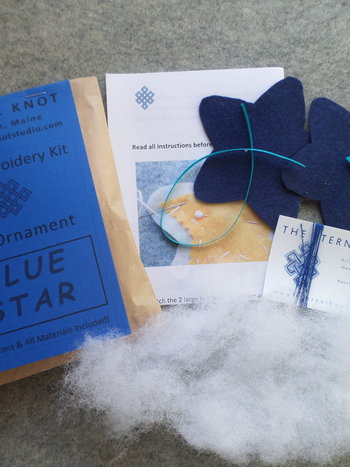 Star Felt Holiday Ornament DIY Kit 