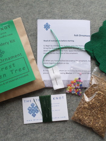 DIY Balsam Tree Ornament Sachet Kit